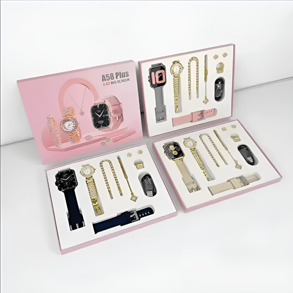 A58 Plus 6 In 1 Smartwatch For Women