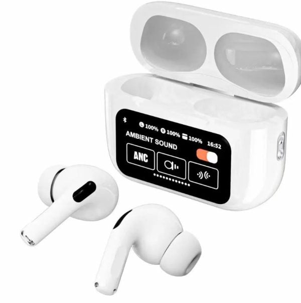 A9 Pro Earbuds Touch Screen Display