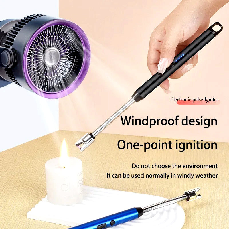 360 Rotatable Electric Stove Lighter
