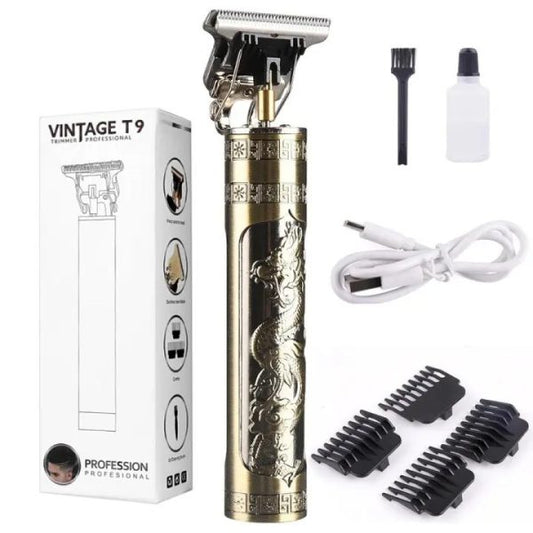 Metal Body – Vintage T9 Trimmer And Hair Clipper Cutting