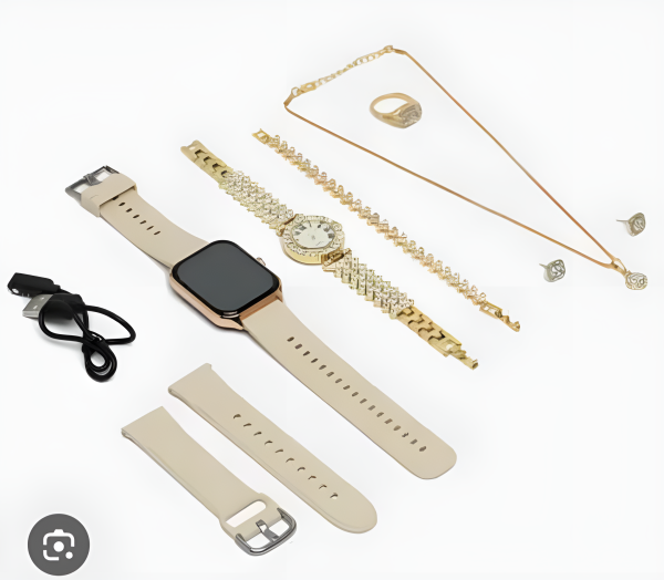 A58 Plus 6 In 1 Smartwatch For Women