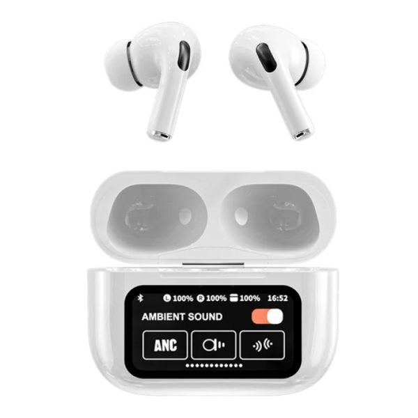 A9 Pro Earbuds Touch Screen Display