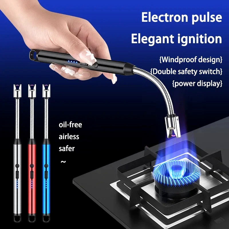 360 Rotatable Electric Stove Lighter