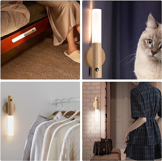 Motion Sensor Magnetic Wall Lamp
