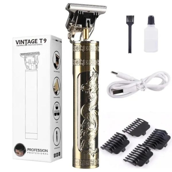 Metal Body – Vintage T9 Trimmer And Hair Clipper Cutting